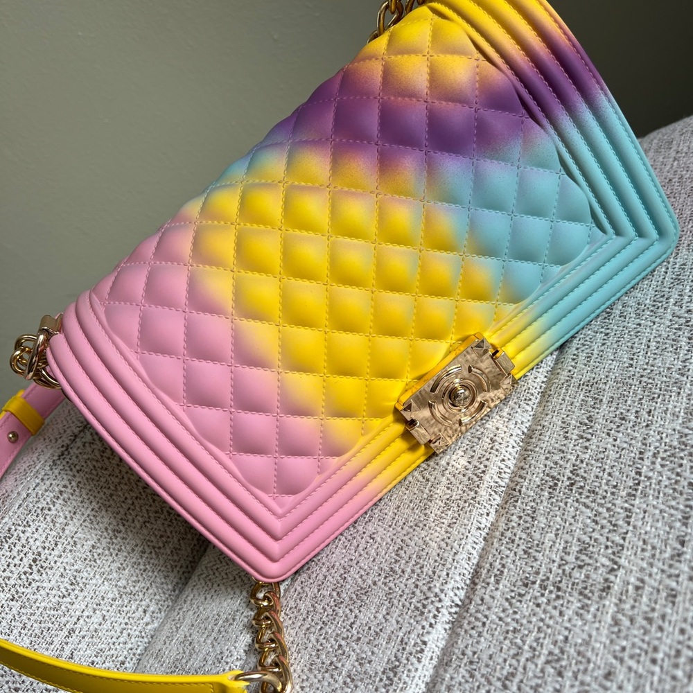 Gradient Quilted Women's Bag